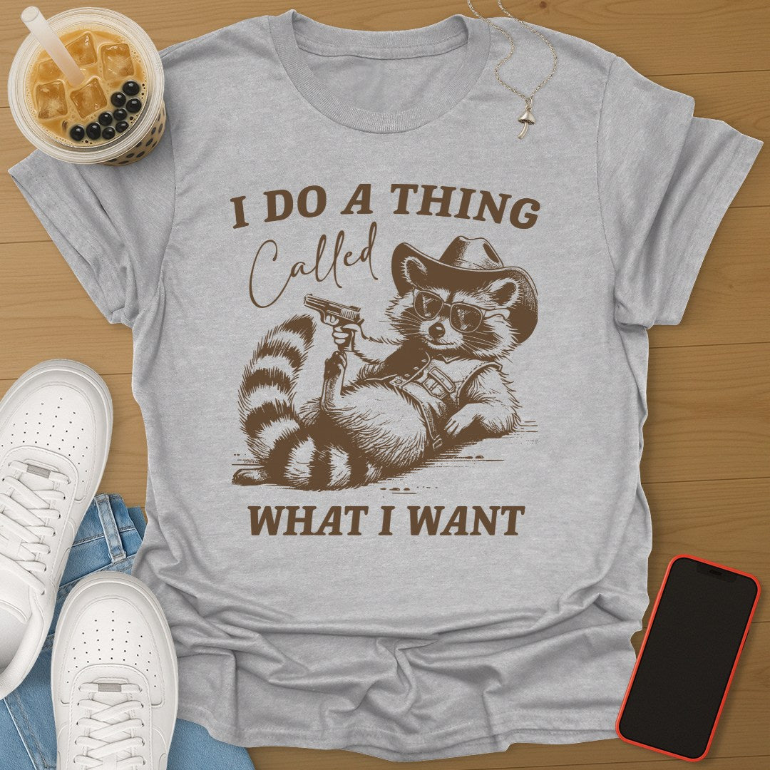I do a thing